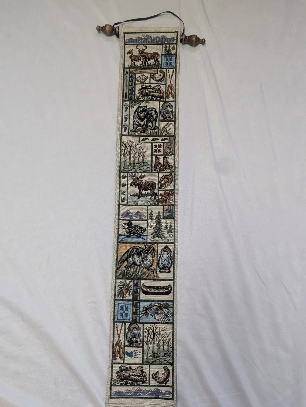 Vintage Cabin Outdoor Tapestry Wall Hanging Decor 6